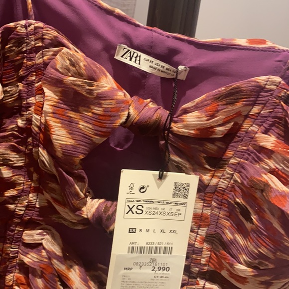 Zara draped dress - Picture 7 of 10